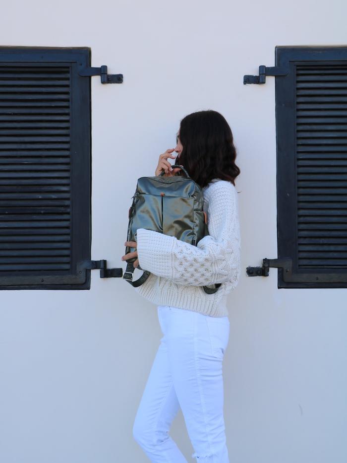 Brontibay Flashback Glam Backpack Big Bag NY