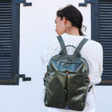 Brontibay Flashback Glam Backpack Kaki Olive - Big Bag NY