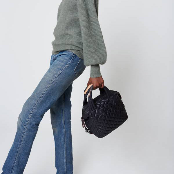 MZ Wallace Small Sutton Deluxe Black - Big Bag NY