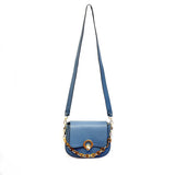 Circle Lock Handle Crossbody