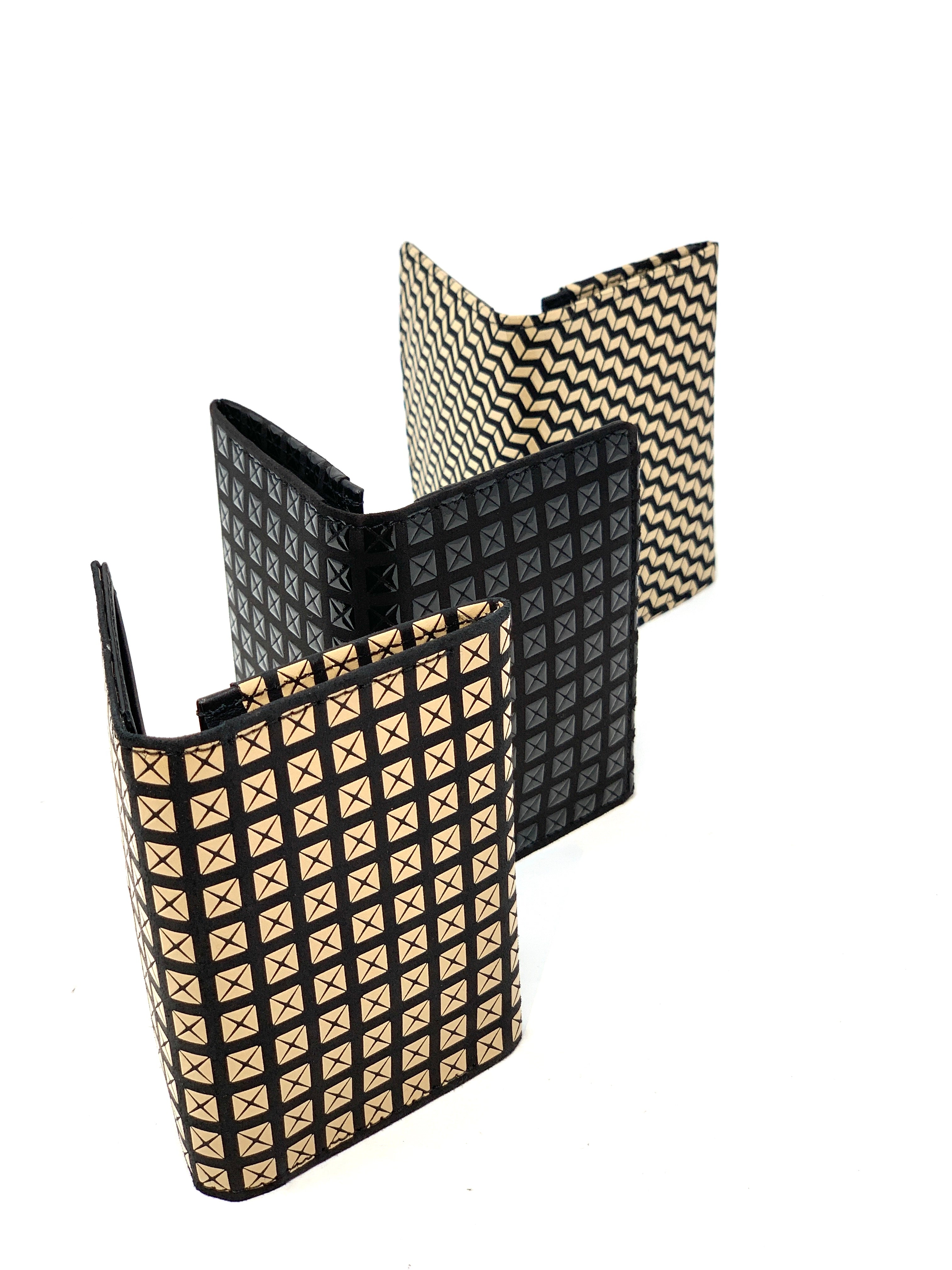 Chevron and Studs Business Card Case - Big Bag 