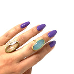 Ara Green Amethyst Ring - Big Bag 