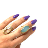 Ara Green Amethyst Ring - Big Bag 