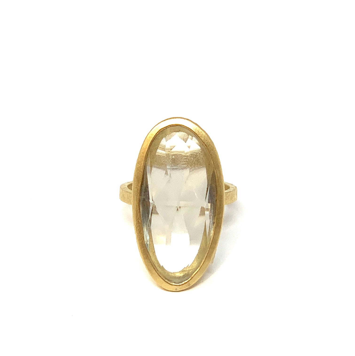 Ara Green Amethyst Ring