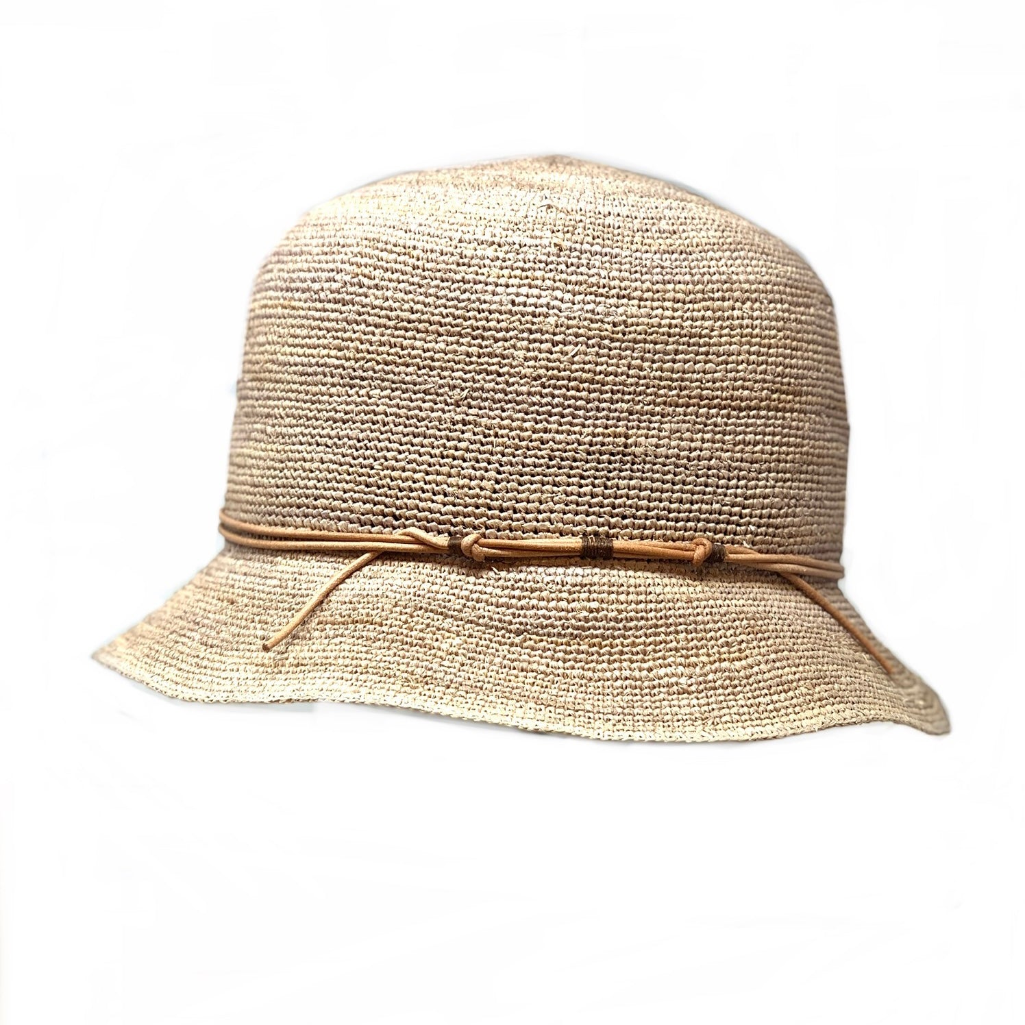 Fine Weave Raffia Cloche