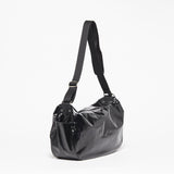 Jack Gomme Light Liris Crossbody Big Bag NY Made in France Waterproof Bags Lightweight Weatherproof materials with fully adjustable strap Upper West Side Bag store Color Dark Noir Black  