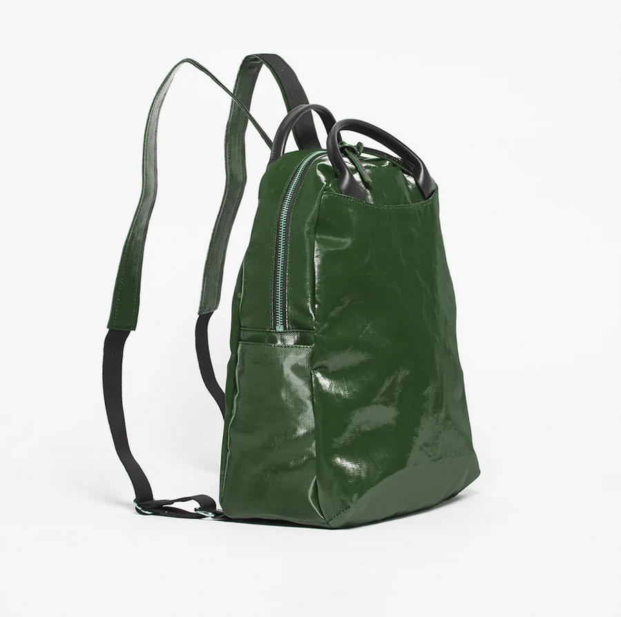 Jack Gomme LAMI Linen Backpack Cypress - Big Bag NY