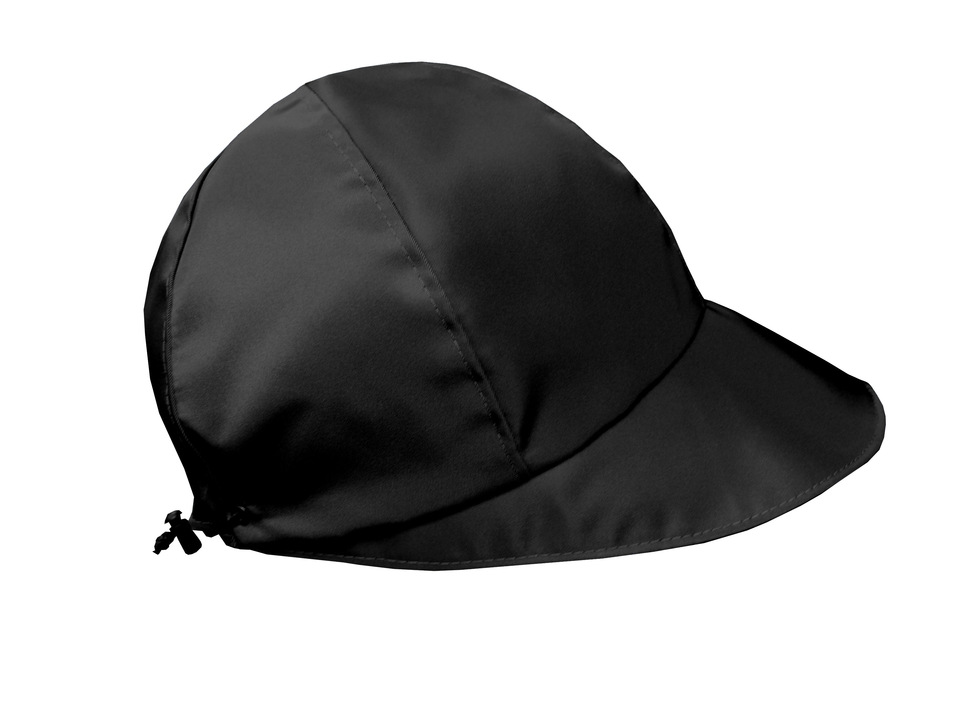 Julie Dubois Cumulus Foldable Rain Cap Style Hat in Black - Big Bag NY