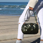 Brontibay Mamamia Glam Medium Crossbody Kaki Olive - Big Bag NY