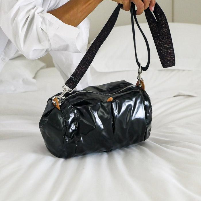 Brontibay Mamamia Glam Medium Crossbody Noir Black - Big Bag NY