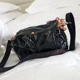 Brontibay Mamamia Glam Medium Crossbody Noir Black - Big Bag NY