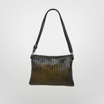 Reptiles House Lune Small Shoulder Bag Kaki2