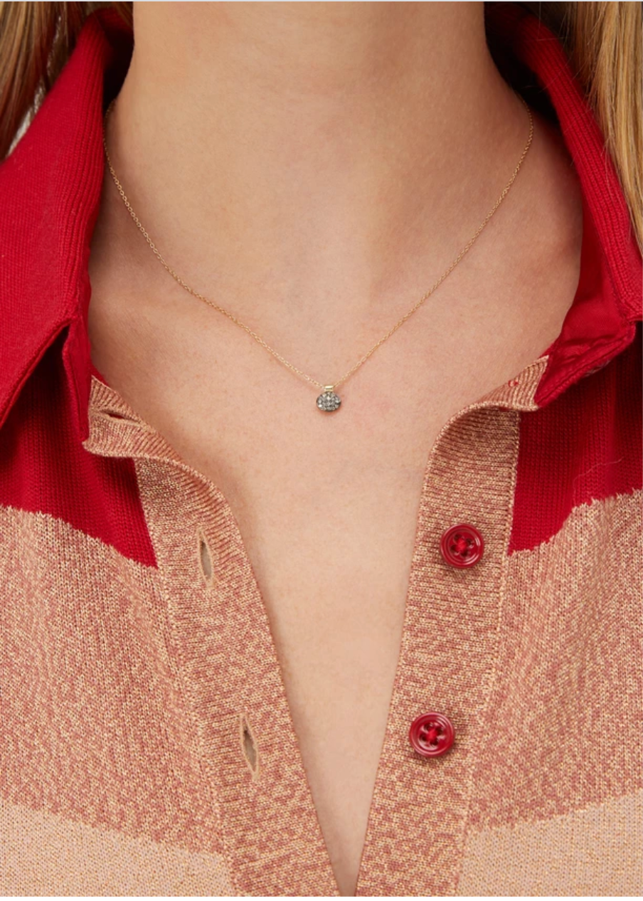 5 Octobre Arno Small Diamond Necklace - Big Bag NY