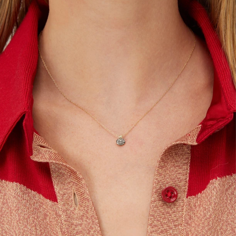 5 Octobre Arno Small Diamond Necklace - Big Bag NY