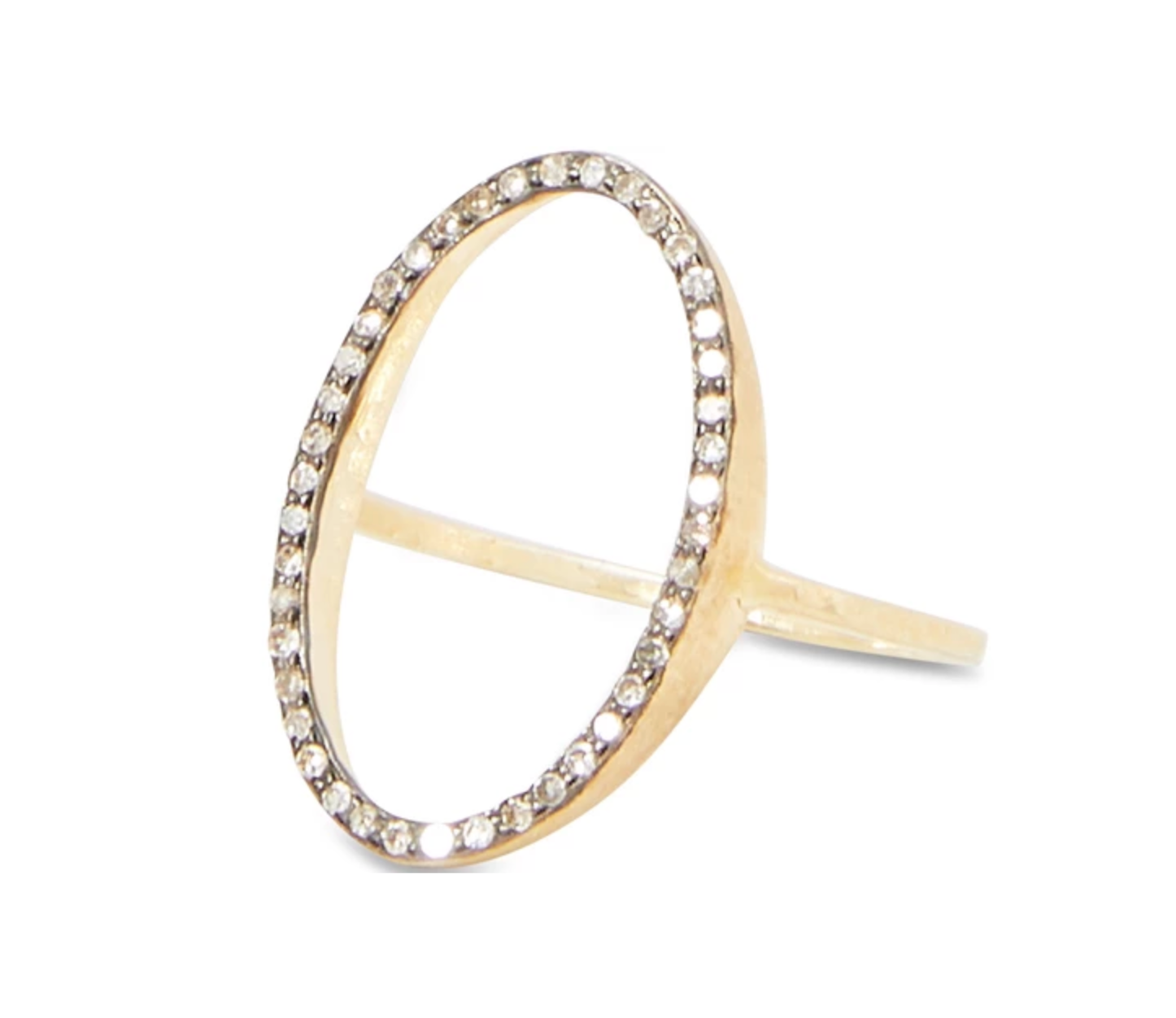 Glen Diamond Oval Ring - Big Bag 