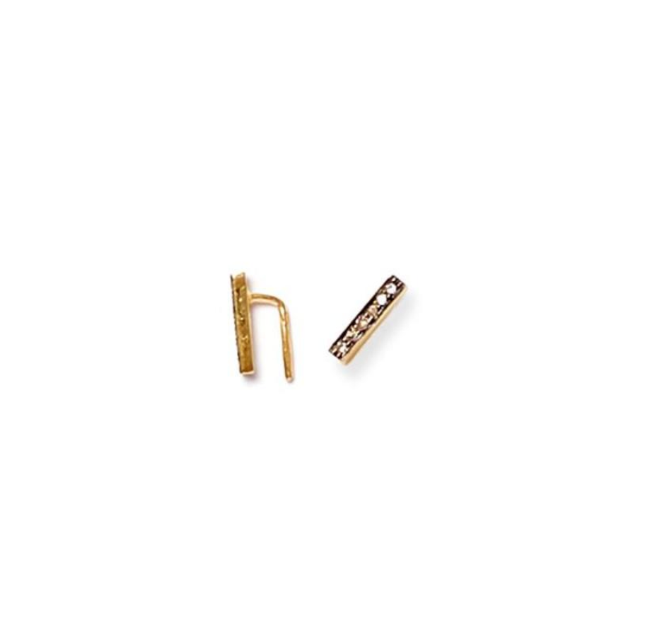 Tom Diamond Stud Ear Hooks - Big Bag 