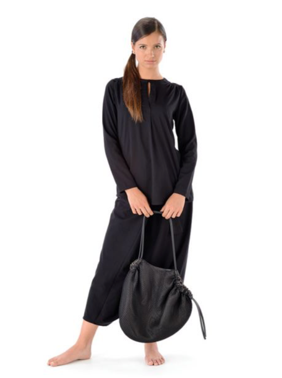 In-ZU Inzu Cocco Black knite over film - Big Bag NY