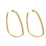 Large Square Hoops