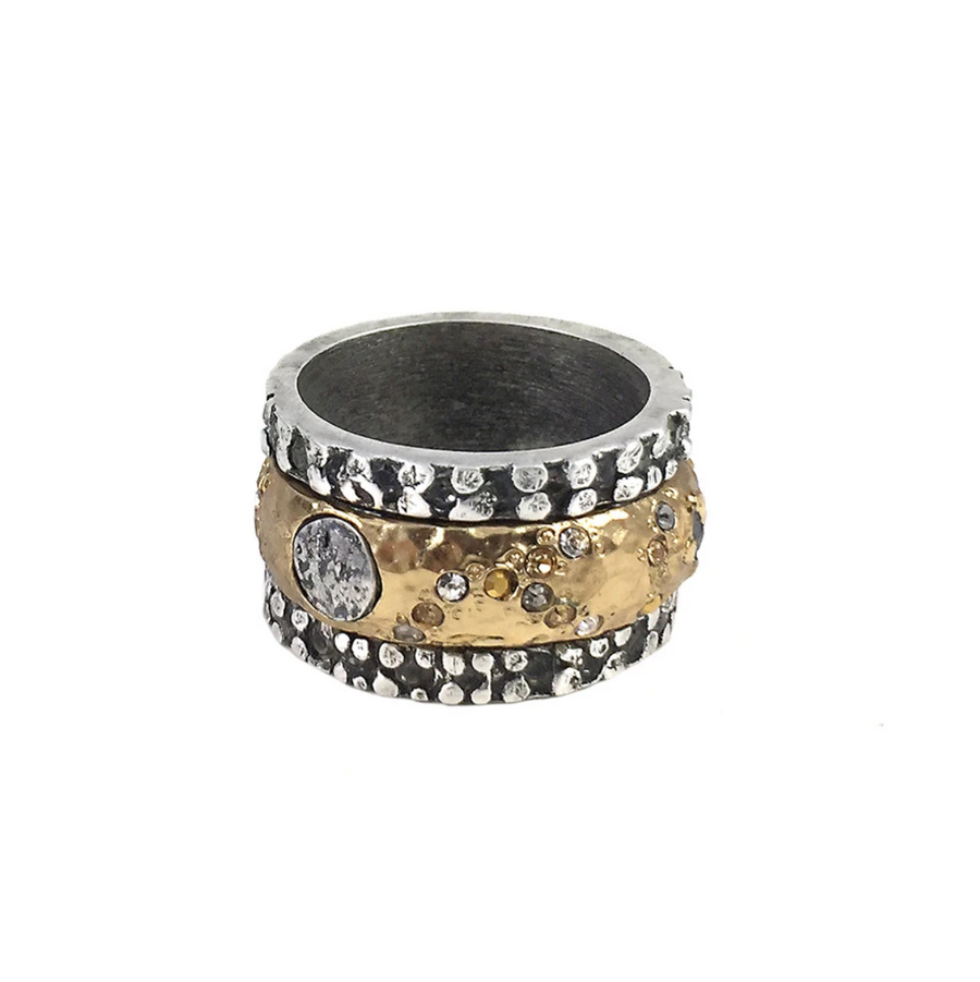 Vintage Silver Bando Ring