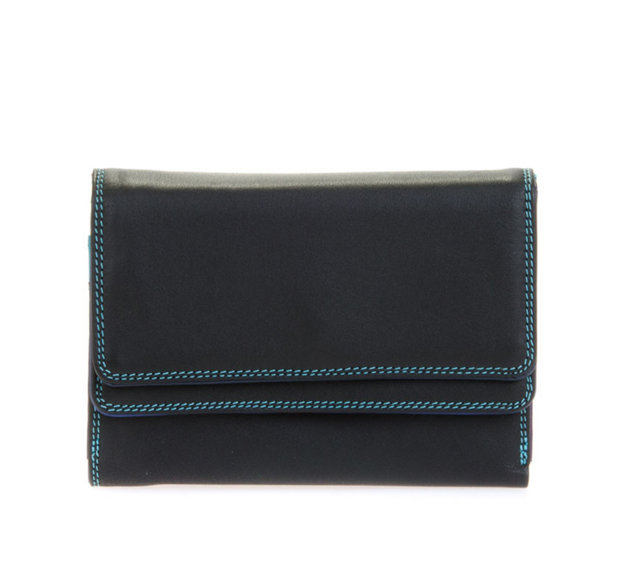 Double Flap Wallet Black Pace