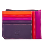 Mywalit Slim Credit Card Holder with Coin Purse in Sangria - Big Bag NY