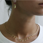 5octobre NECKLACE CITRONY - Citrine necklace Big Bag NY