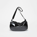Jack Gomme Liris Crossbody Hobo Noir Black - Big Bag NY
