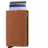 Secrid Slimwallet in Vegetable Tanned Leather in Caramello Big Bag NY