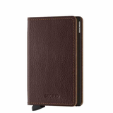 Secrid Slim Wallet in Vegetable Tanned Leather in Espresso Big Bag NY