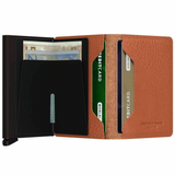 Secrid Slim Wallet in Vegetable Tanned Leather in Caramello  Big Bag NY