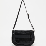 Jack Gomme Atelier Lin GABY messenger bag in Noir Black - Big Bag NY