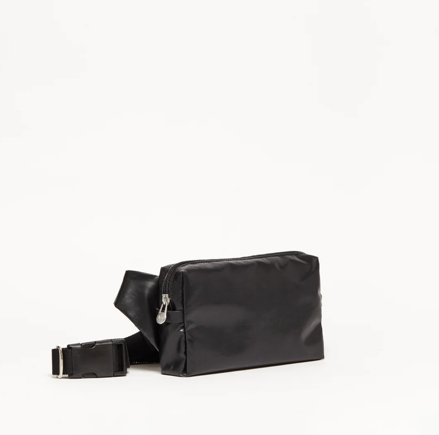 Jack Gomme Original Light Bloom Bum Bag Waistpack Belt Bag Fannypack in Noir Black - Big Bag NY
