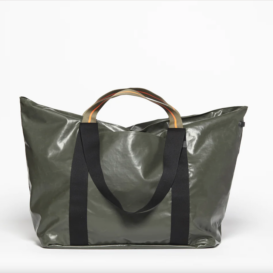 Jack Gomme CHICAGO 48H ESCAPE E22 Weekend Bag Long Weekend bag designed and made in France, ESCAPE line ARMY - Big Bag NY
