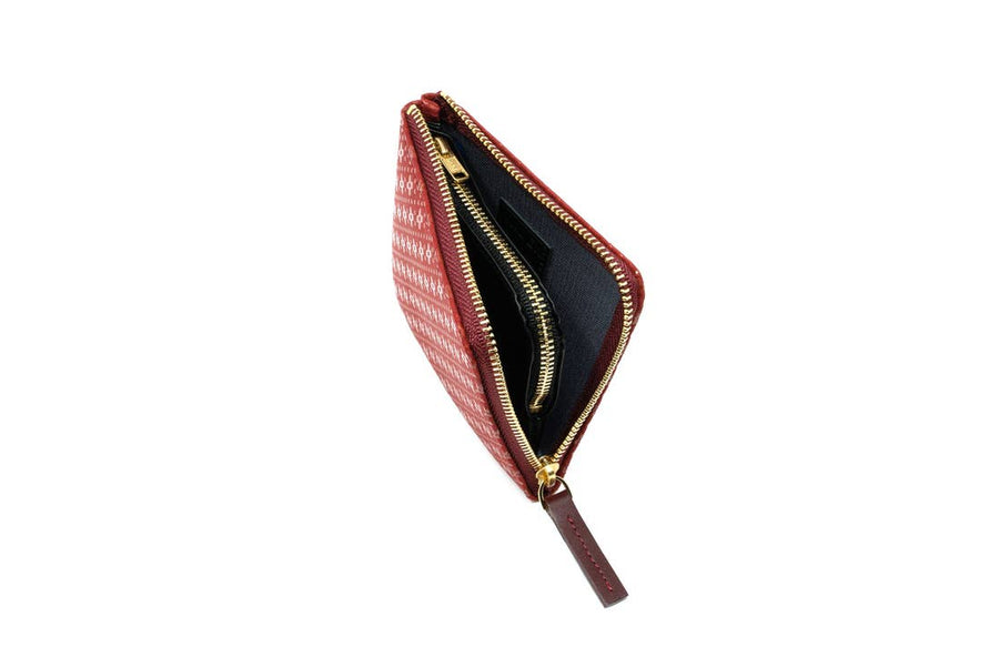 Zipped Coin Purse Flower Lattice - Big Bag 