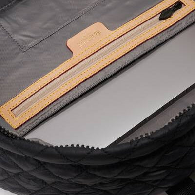 MZ Wallace Metro Backpack Deluxe Magnet Black Big Bag NY Upper West Side Manhattan Bag Store NYC  Edit alt text