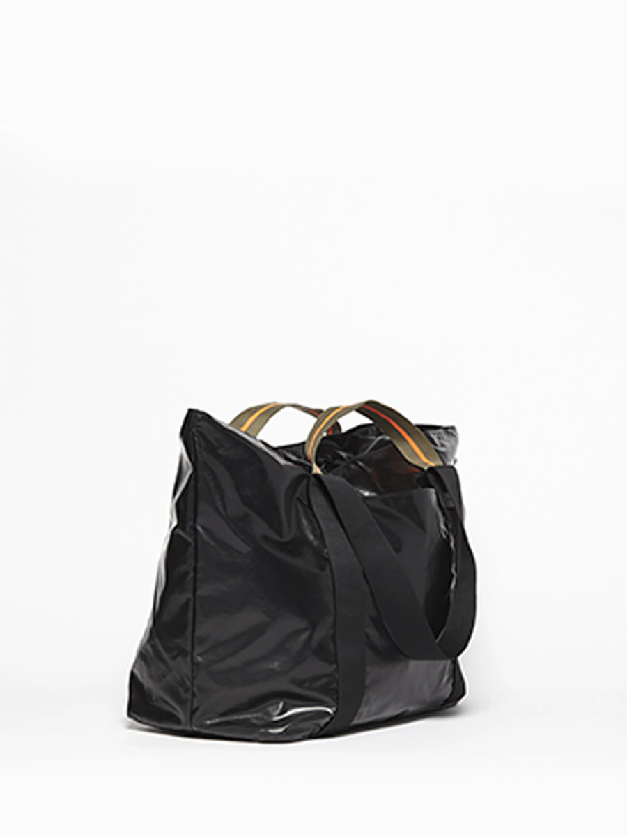Jack Gomme CHICAGO 48H ESCAPE E22 Weekend Bag  Long Weekend bag designed and made in France, ESCAPE line black