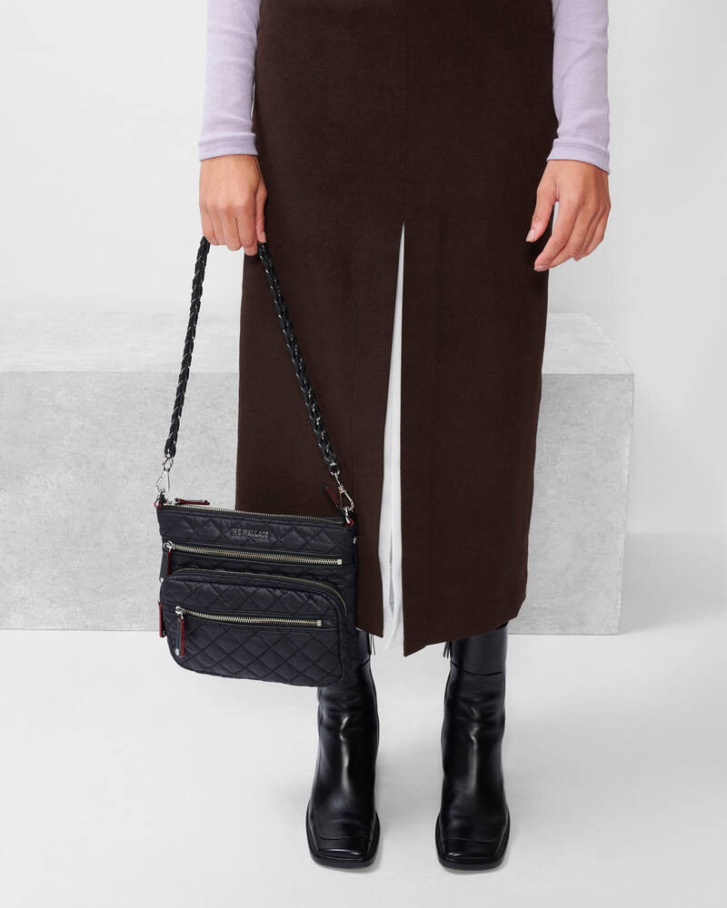 MZ Wallace Downtown Crosby Black - Big Bag NYC