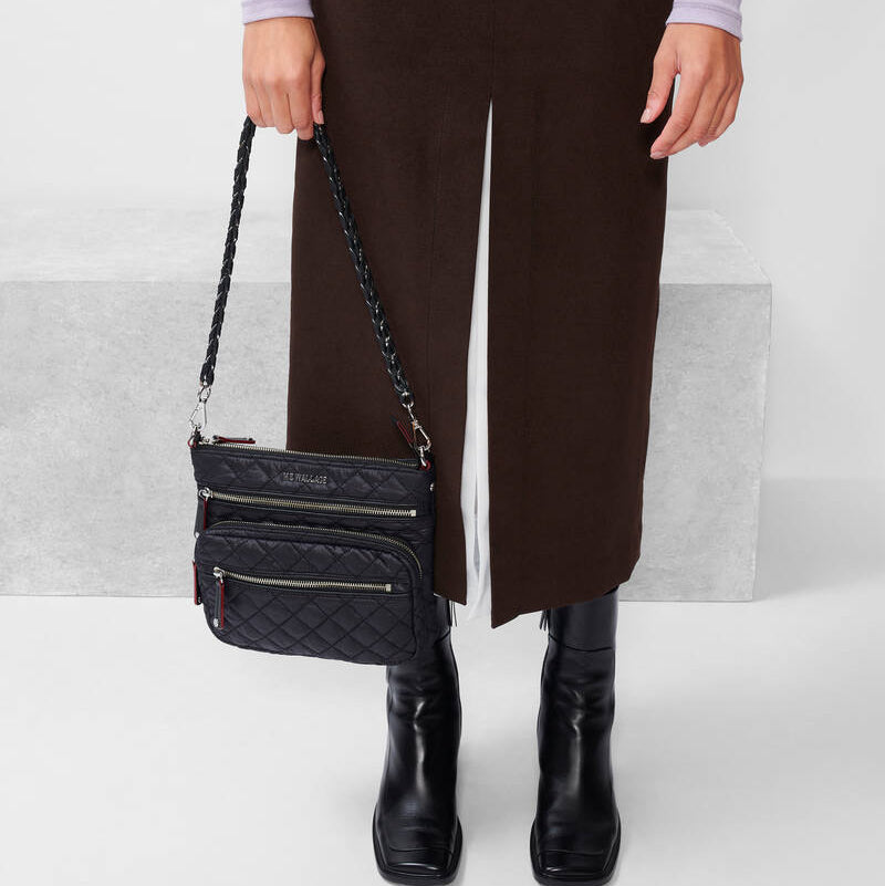 MZ Wallace Downtown Crosby Black - Big Bag NYC