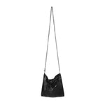 Whiting & Davis Ibiza Snakehead Crossbody Black - Big Bag NY