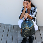 Brontibay Flashback Glam Backpack Mineral Grey - Big Bag NY