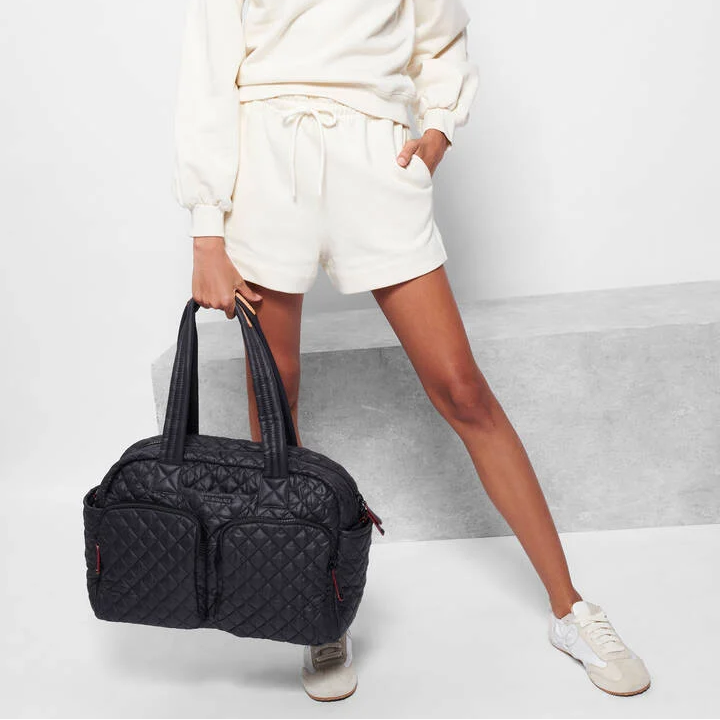 Black MZ Wallace Oxford Nik Duffel - Big Bag NY