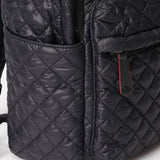 MZ Wallace Metro Backpack Deluxe Magnet Black Big Bag NY Upper West Side Manhattan Bag Store NYC  Edit alt text