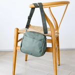 Brontibay Baia Satin Nylon Crossbody Bag Willow - Big Bag NY