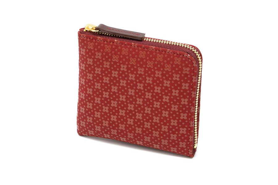 Zipped Coin Purse Flower Lattice - Big Bag 