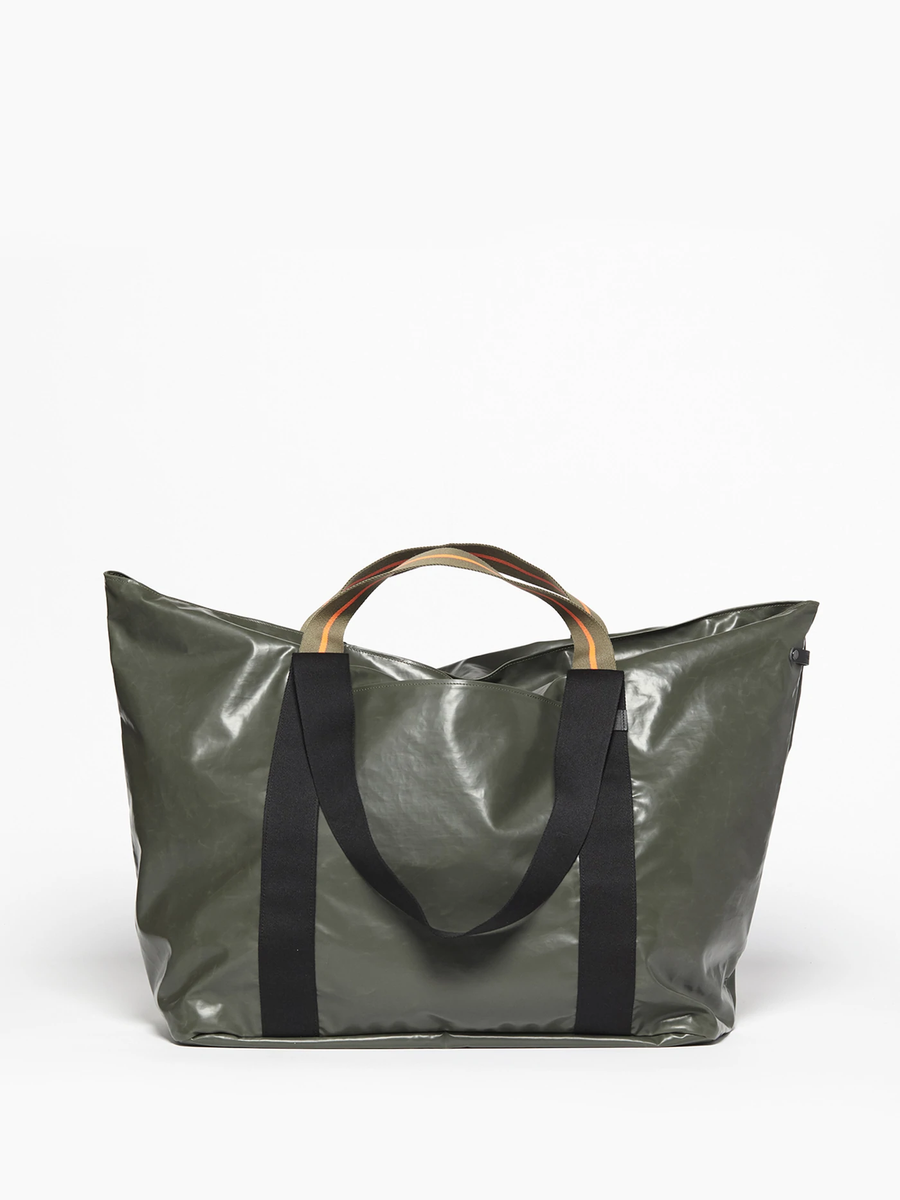 Jack Gomme CHICAGO Army 48H ESCAPE E22 Weekend Bag  Long Weekend bag designed and made in France, ESCAPE line