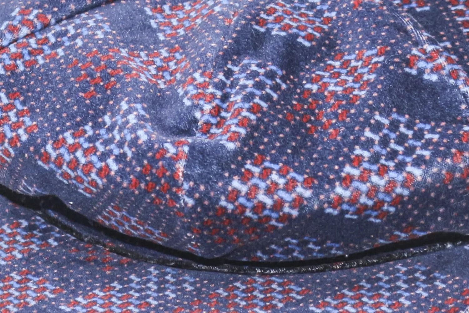Grevi Velvet Printed Cap 