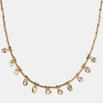 5octobre NECKLACE CITRONY - Citrine necklace Big Bag NY