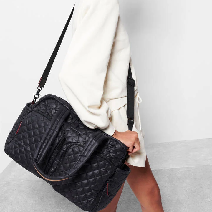 Black MZ Wallace Oxford Nik Duffel - Big Bag NY