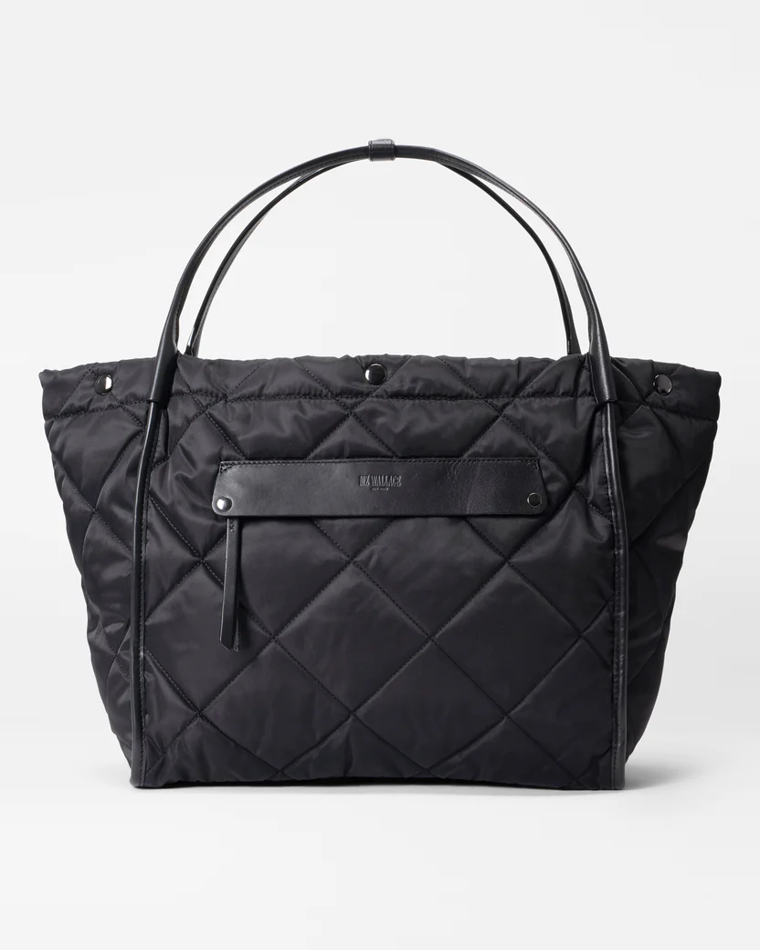 MZ Wallace Quilted Large Madison Shopper -Big Bag NY