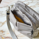 Brontibay Baia Satin Nylon Crossbody Bag Wolfback - Big Bag NY